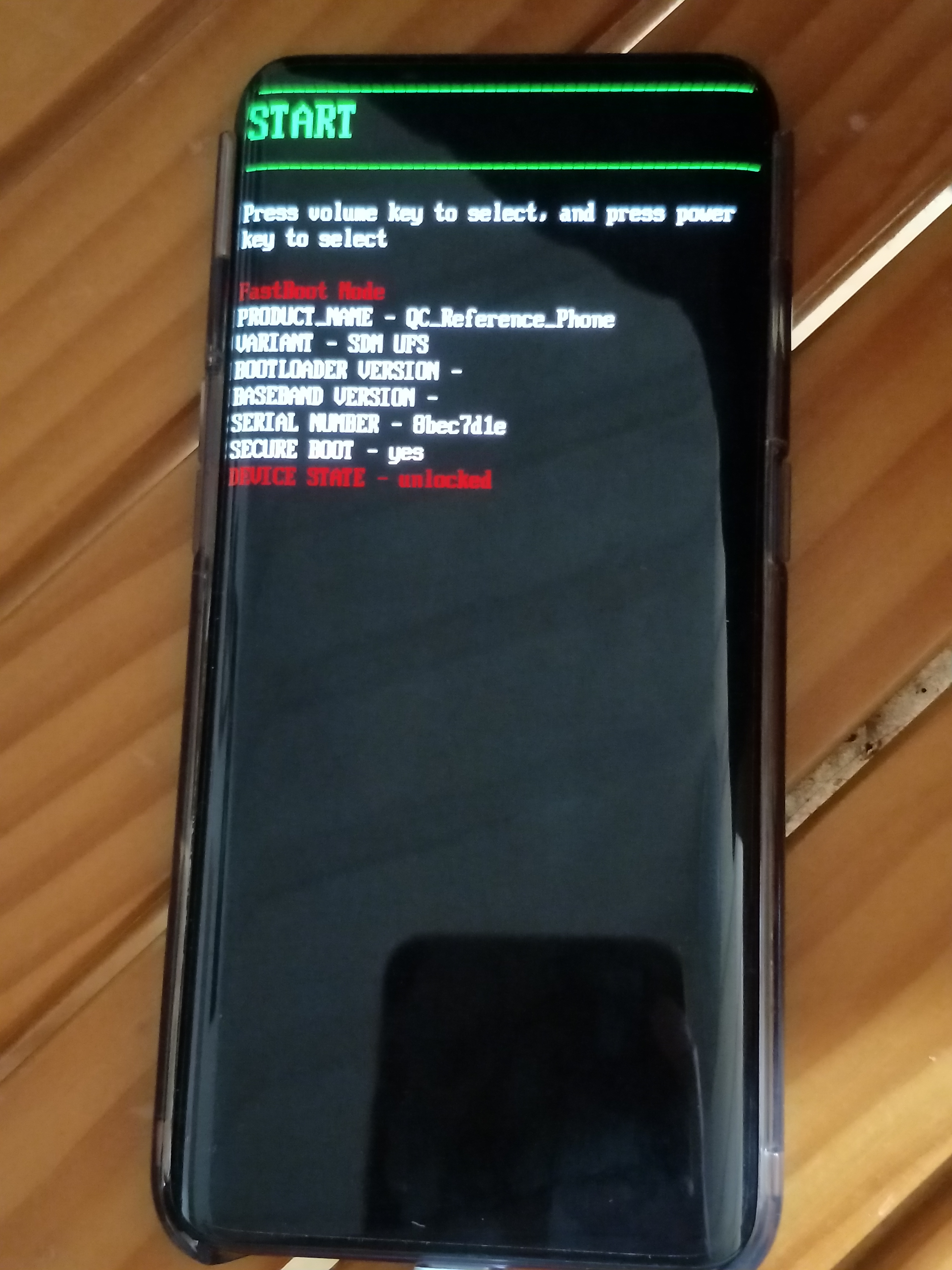 Find X BootLoader unlocked